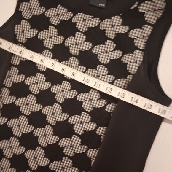 Gabby Skye gingham floral print A line dress - Picture 8 of 12